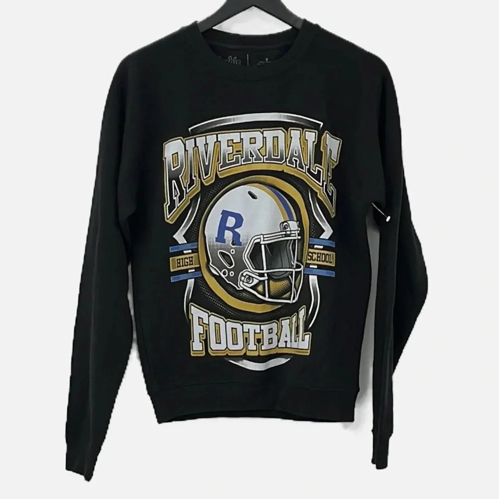 Archie Comics Riverdale Hight Sweatshirt in Black Unisex - Size Small